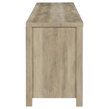 Madra 2-door Engineered Wood 79-inch TV Stand Distressed Pine - 736263