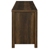 Madra 2-door Engineered Wood 79-inch TV Stand Dark Pine - 736273