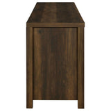 Madra 2-door Engineered Wood 79-inch TV Stand Dark Pine - 736273