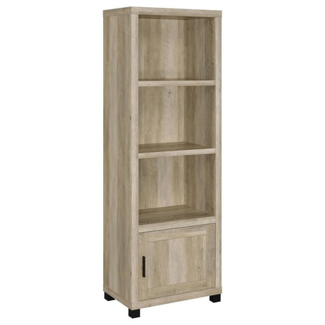 Sachin 3-piece 79-inch TV Entertainment Center Antique Pine - 736283-SET