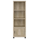 Sachin 3-piece 79-inch TV Entertainment Center Antique Pine - 736283-SET
