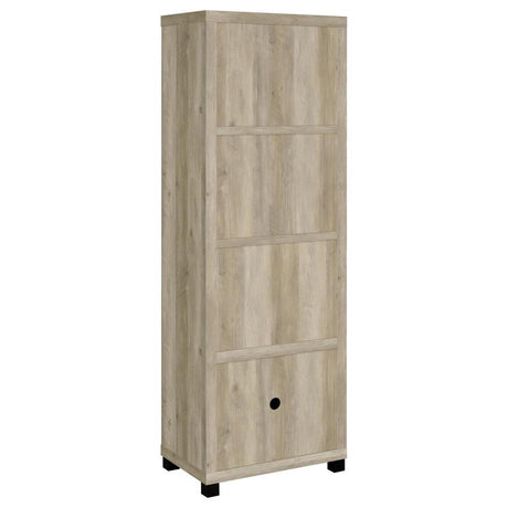 Sachin 3-piece 79-inch TV Entertainment Center Antique Pine - 736283-SET