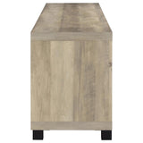 Sachin 3-piece 79-inch TV Entertainment Center Antique Pine - 736283-SET