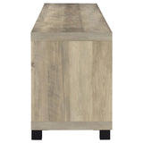 Sachin 4-door Engineered Wood 79-inch TV Stand Distressed Pine - 736283