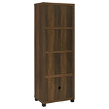 Sachin 3-piece 79-inch TV Entertainment Center Dark Pine - 736293-SET