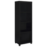 Jupiter 3-piece Entertainment Center 79-inch TV Stand Black - 736303-SET