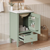 Retro Bathroom Vanity With Sink