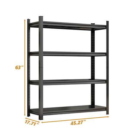 Tall Storage Shelf, Adjustable Height Storage Rack