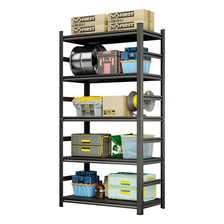 5 Tier Heavy Duty Shelving Unit Adjustable Shelving