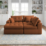 Corner Chaise L-Shaped Sectional Sofa Bed