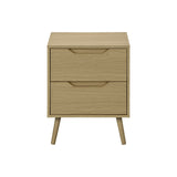 Modern Accent Table With Storage Drawers