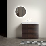 Alice - Bathroom Vanity With Large Storage, Freestanding