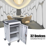 Mobile Charging Cart Station For book, Tablet And Laptop Computer With Power Strip Included