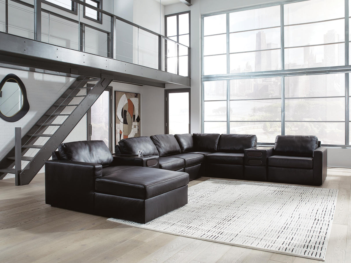 Modmax II 8-Piece Sectional with Chaise and Audio Consoles - 74305S47