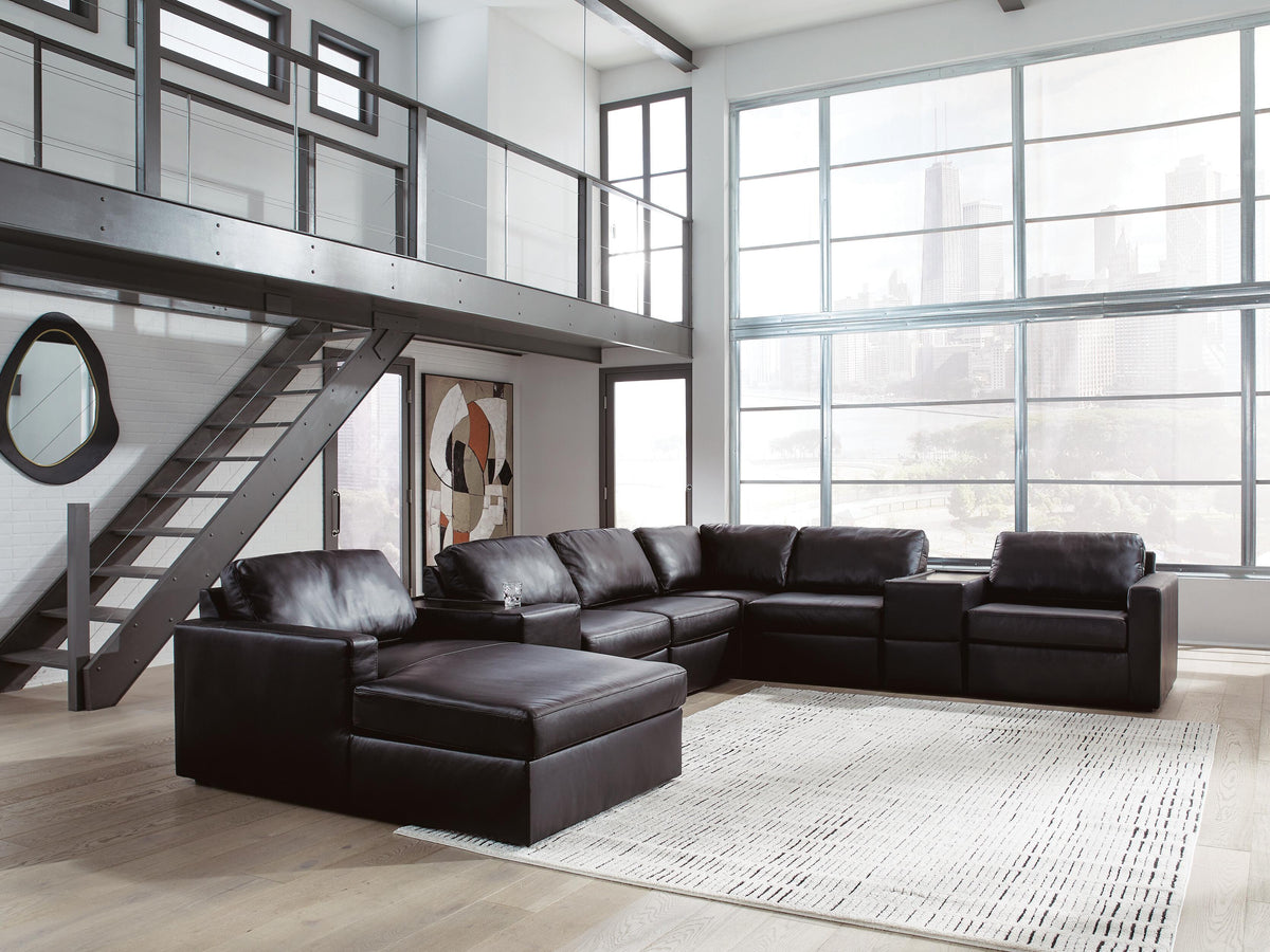 Modmax II 8-Piece Sectional with Chaise and Storage Consoles - 74305S43