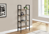 Bookshelf, Bookcase, 4 Tier, Office, Bedroom, Contemporary, Modern