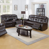 Living Room Set With Pillow Armrest And Tufted Backrest