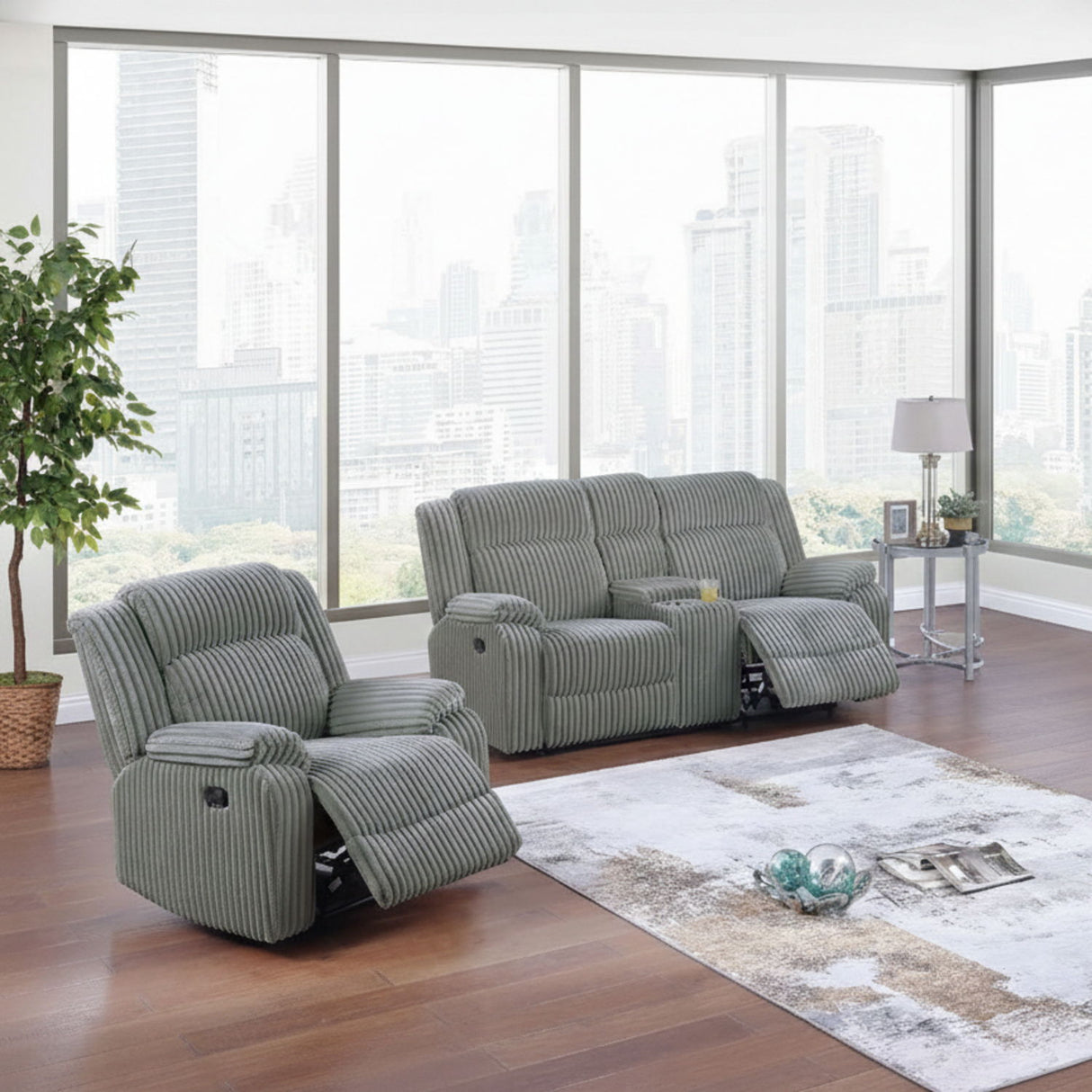 Modern Motion Sofa Set