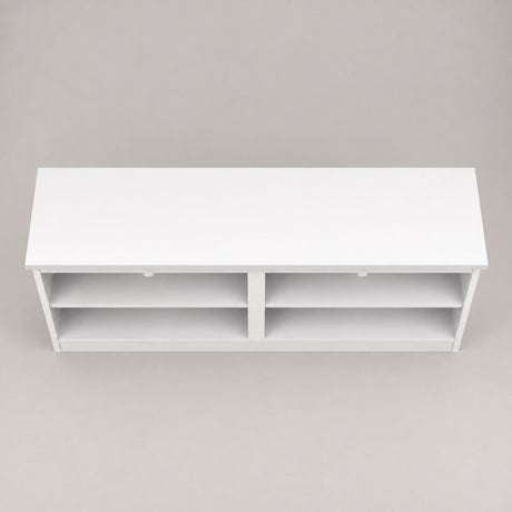 TV Stand For TVs Up To 50" With Open Shelves And Cable Management