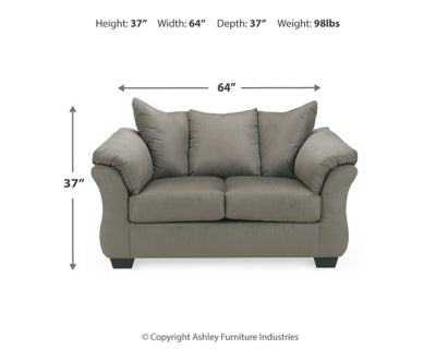 Darcy Sofa, Loveseat, Chair and Ottoman - 75005U9