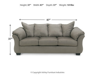 Darcy Sofa, Loveseat, Chair and Ottoman - 75005U9