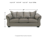 Darcy Sofa, Loveseat, Chair and Ottoman - 75005U9
