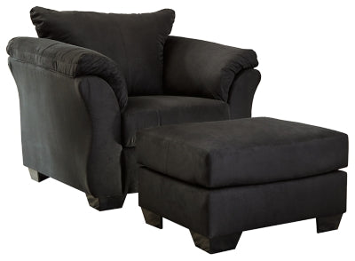 Darcy Chair and Ottoman - 75008U3