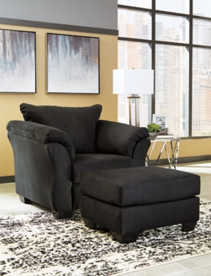 Darcy Chair and Ottoman - 75008U3