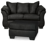 Darcy Loveseat and Ottoman - 75008U6