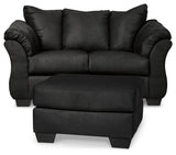 Darcy Loveseat and Ottoman - 75008U6