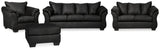 Darcy Sofa, Loveseat, Chair and Ottoman - 75008U8