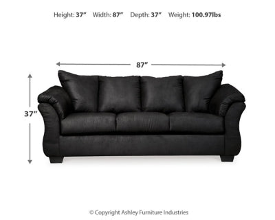 Darcy Sofa, Loveseat, Chair and Ottoman - 75008U8