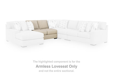 Laurelgrove Armless Loveseat - 7510534