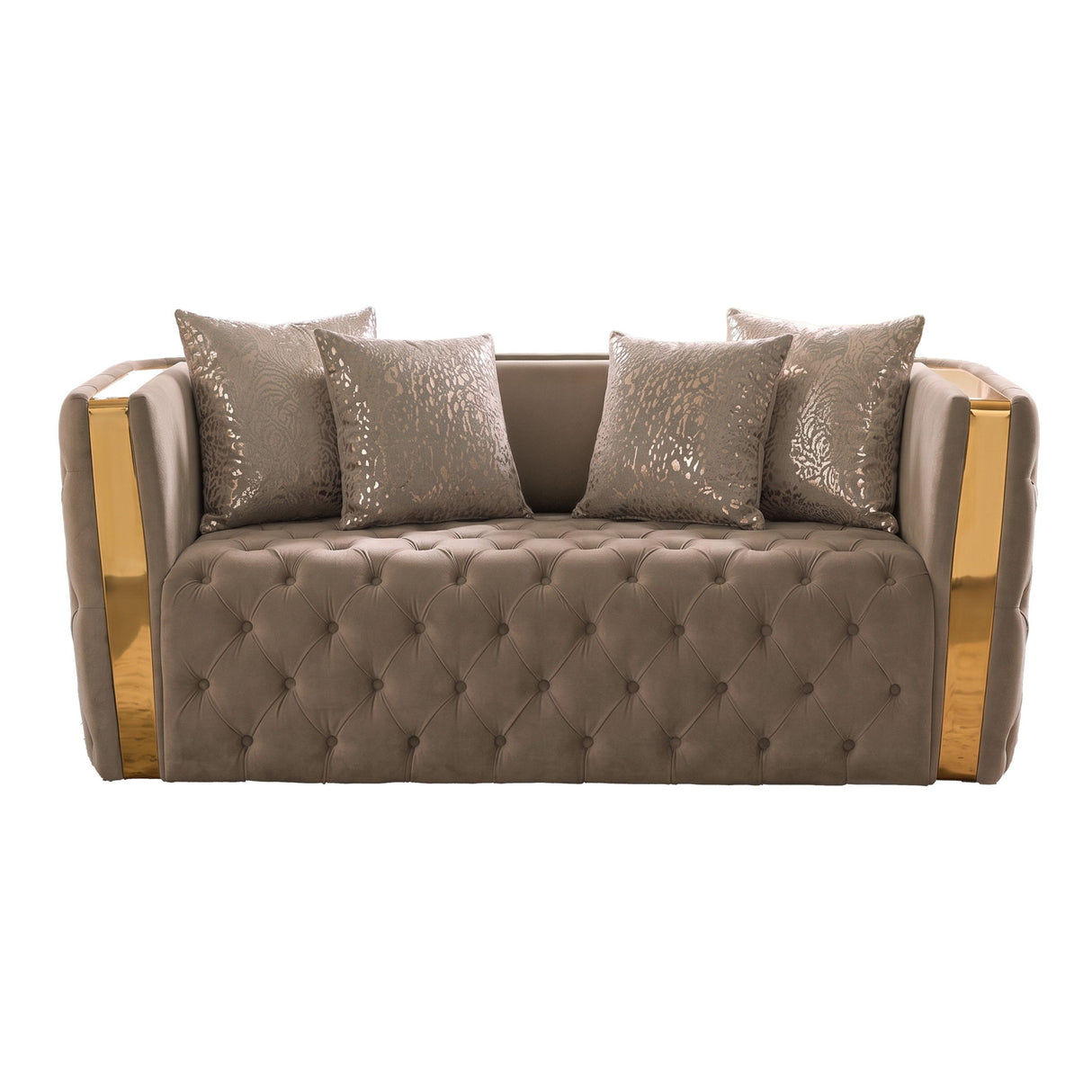 Naomi - Button Tufted Loveseat