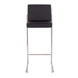 Fuji - Contemporary And Modern Elegance High Back Barstool