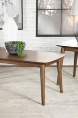 Radley 3-piece Rectangular Coffee Table Set Natural Walnut - 753524