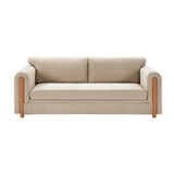 Modern 3 Seater Upholstered Couch Sofa For Living Room