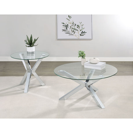 Alexa - Round Coffee And End Table Set