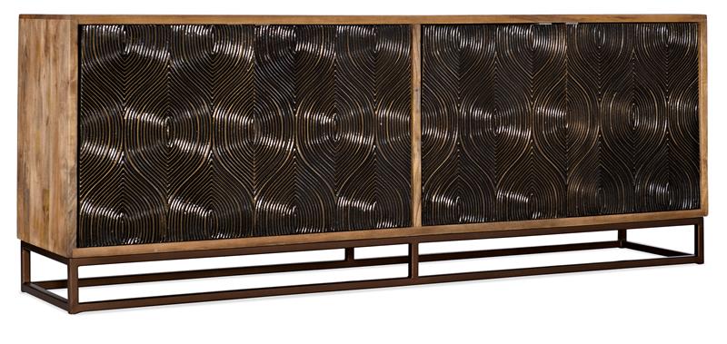 Swirl Door Entertainment Console - 6344-55486-89