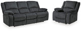 Draycoll Reclining Sofa and Recliner - 76504U3