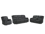 Draycoll Reclining Sofa, Loveseat and Recliner - 76504U4