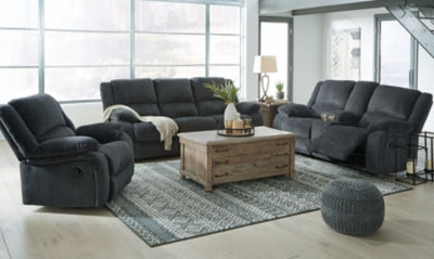 Draycoll Reclining Sofa, Loveseat and Recliner - 76504U4