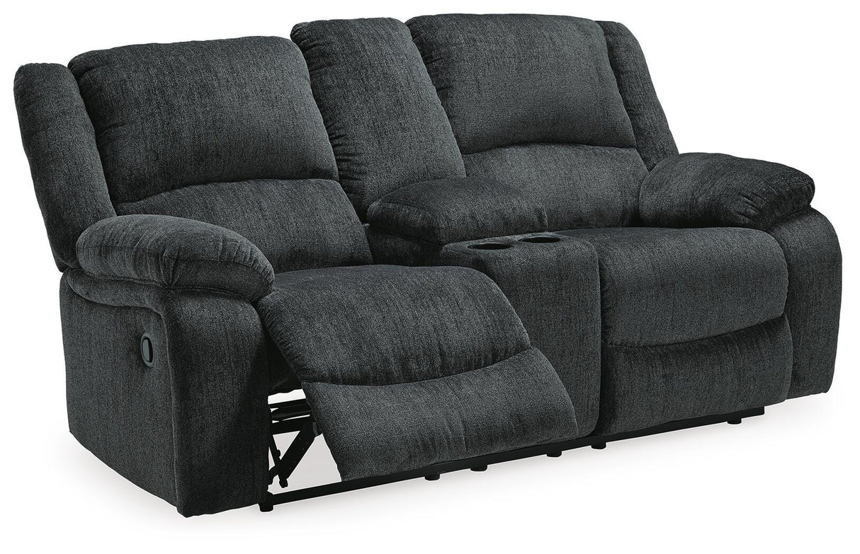 Draycoll Reclining Loveseat with Console and Recliner - 76504U7
