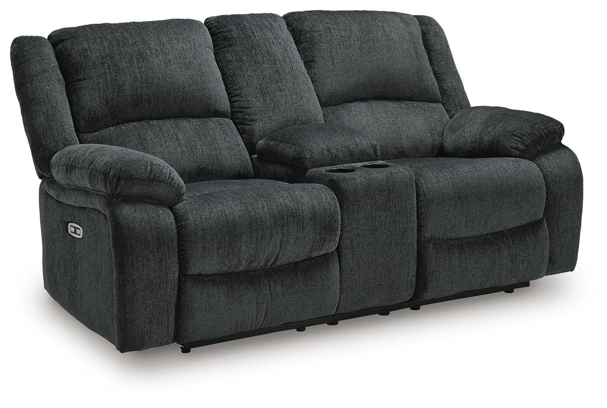 Draycoll Power Reclining Loveseat and Power Recliner - 76504U8