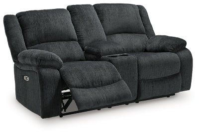 Draycoll Power Reclining Loveseat and Power Recliner - 76504U8