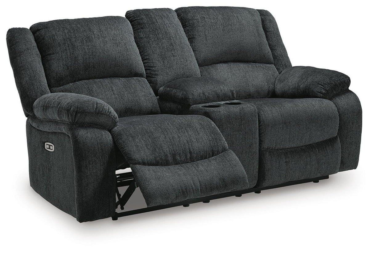 Draycoll Power Reclining Loveseat and Power Recliner - 76504U8