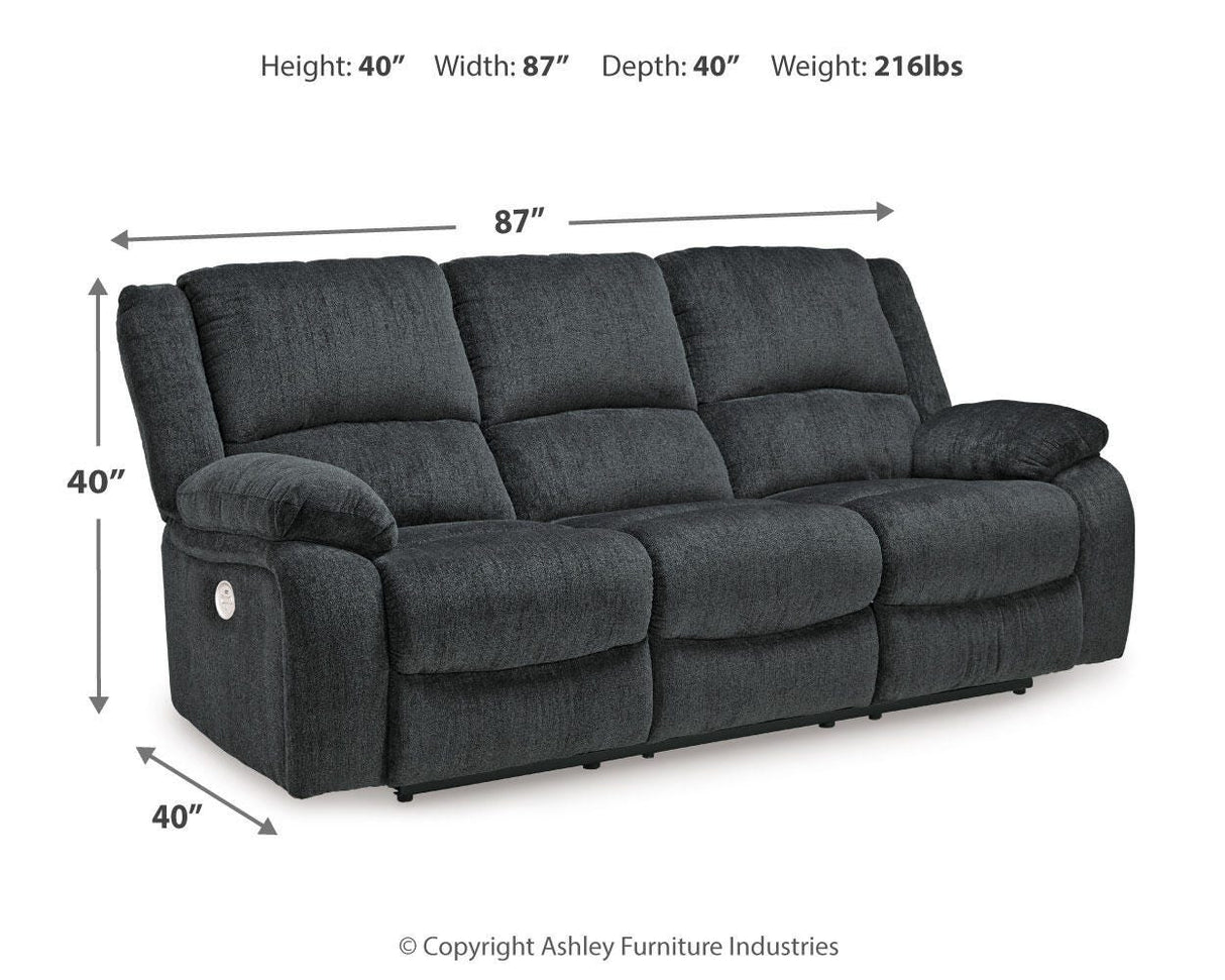 Draycoll Power Reclining Sofa - 7650487