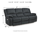 Draycoll Power Reclining Sofa - 7650487