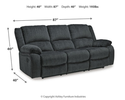 Draycoll Reclining Sofa and Recliner - 76504U3