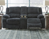 Draycoll Reclining Loveseat with Console - 7650494